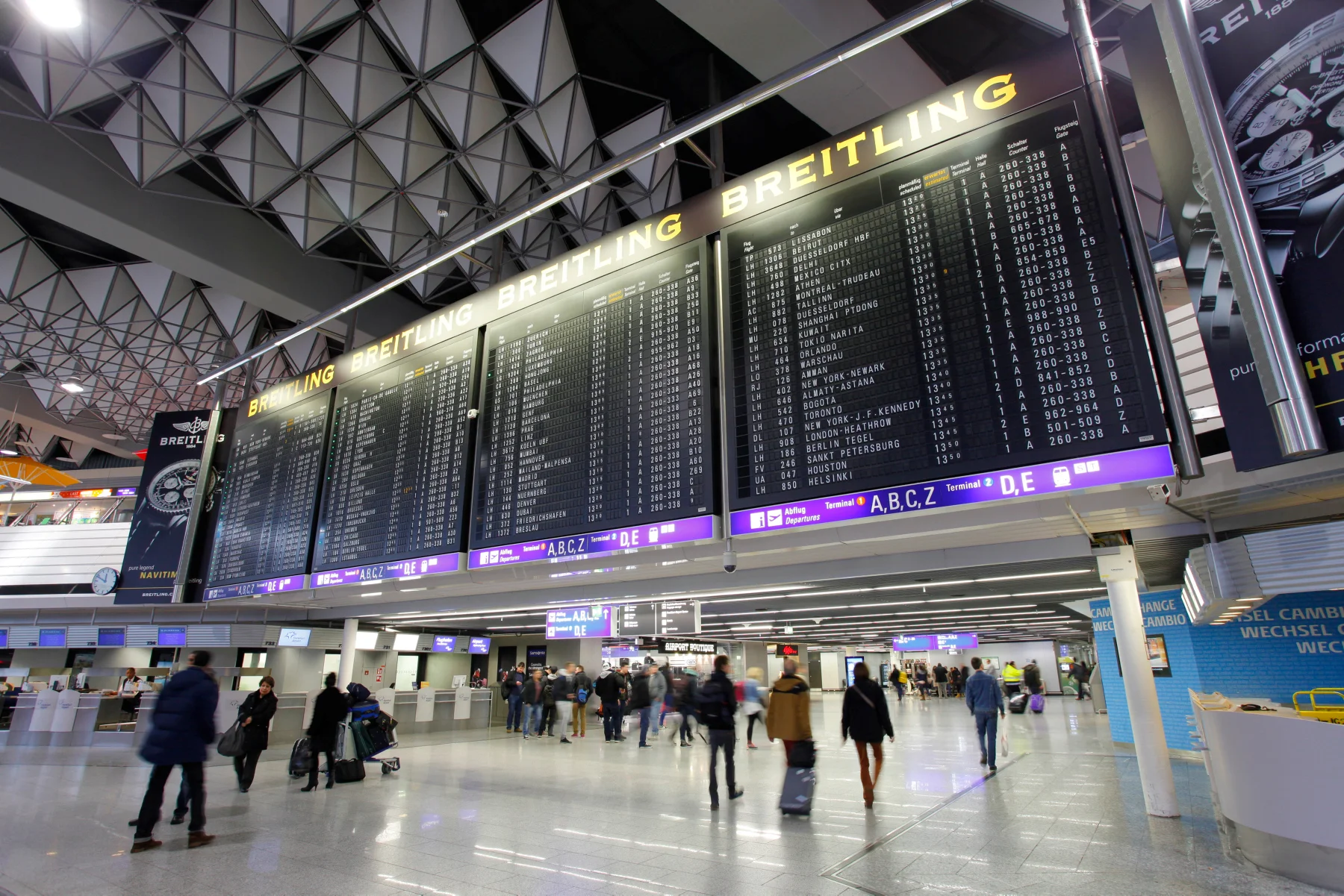 Frankfurt Airport Advertising