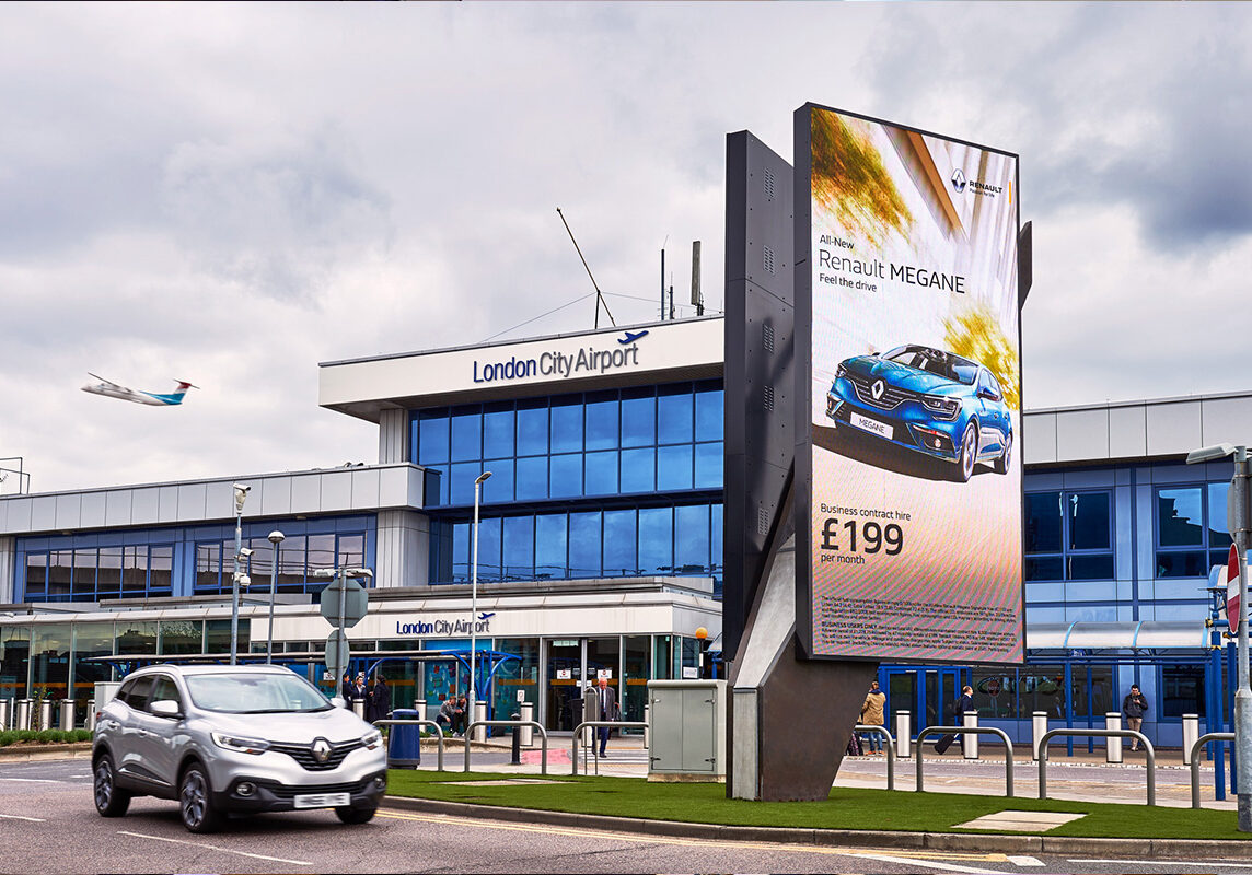 Renault Airport Advertising London