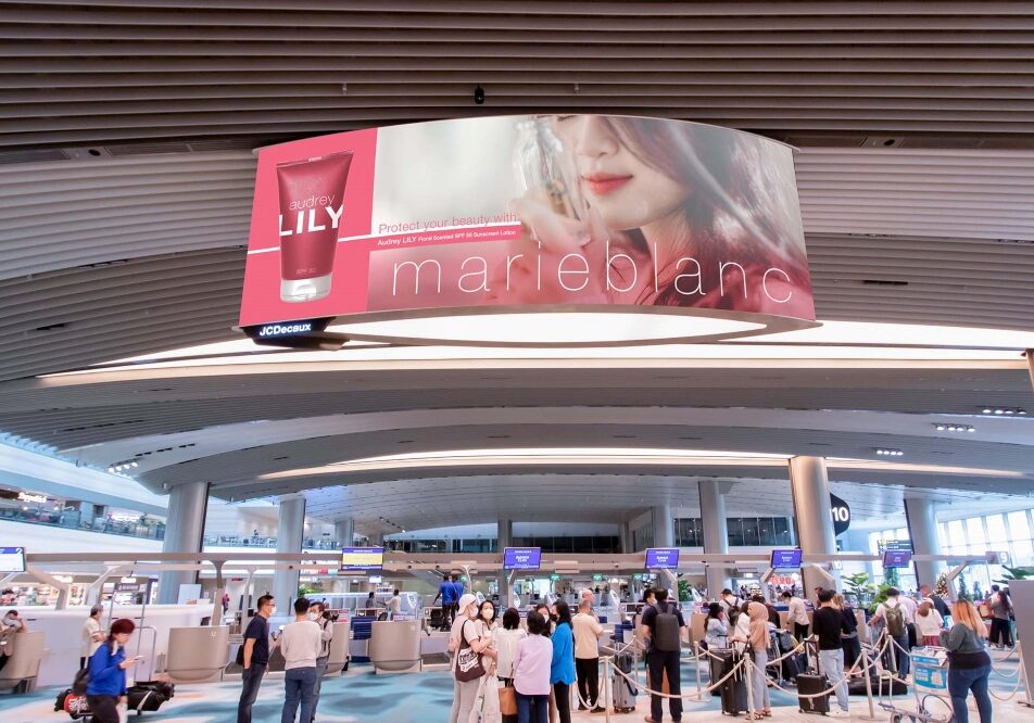 Singapore Changi Airport Advertising