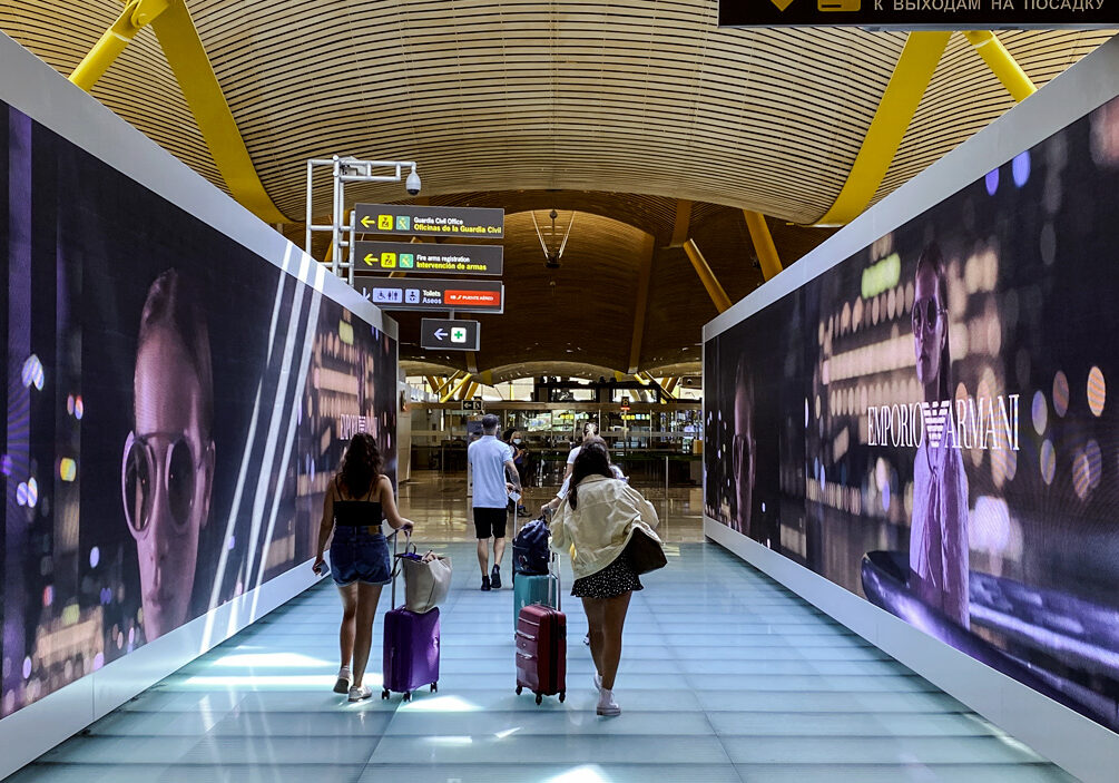 Madrid Barajas Airport Advertising